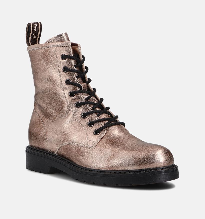NeroGiardini Veterboots Goud voor dames (361706) - geschikt voor steunzolen