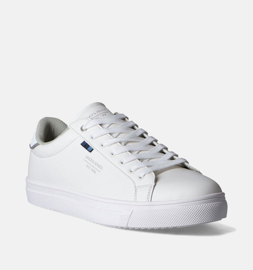 Jack & Jones Bale Chaussures à lacets en Blanc pour hommes (345823) - pour semelles orthopédiques