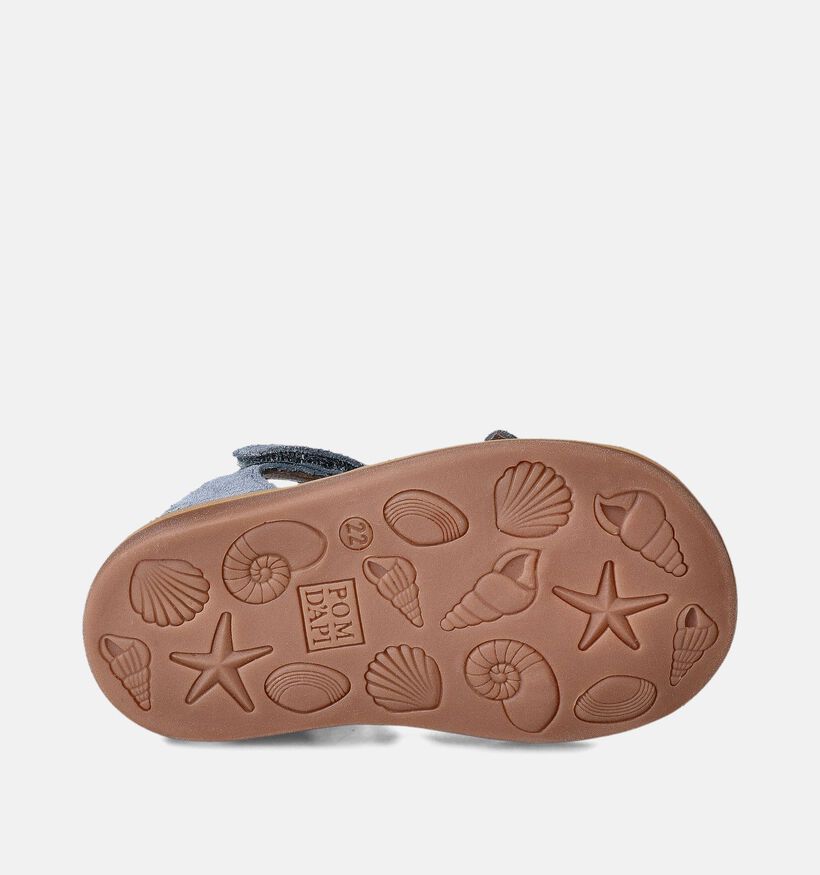Pom d'Api Poppy Easy Blauwe Sandalen voor jongens (354618)