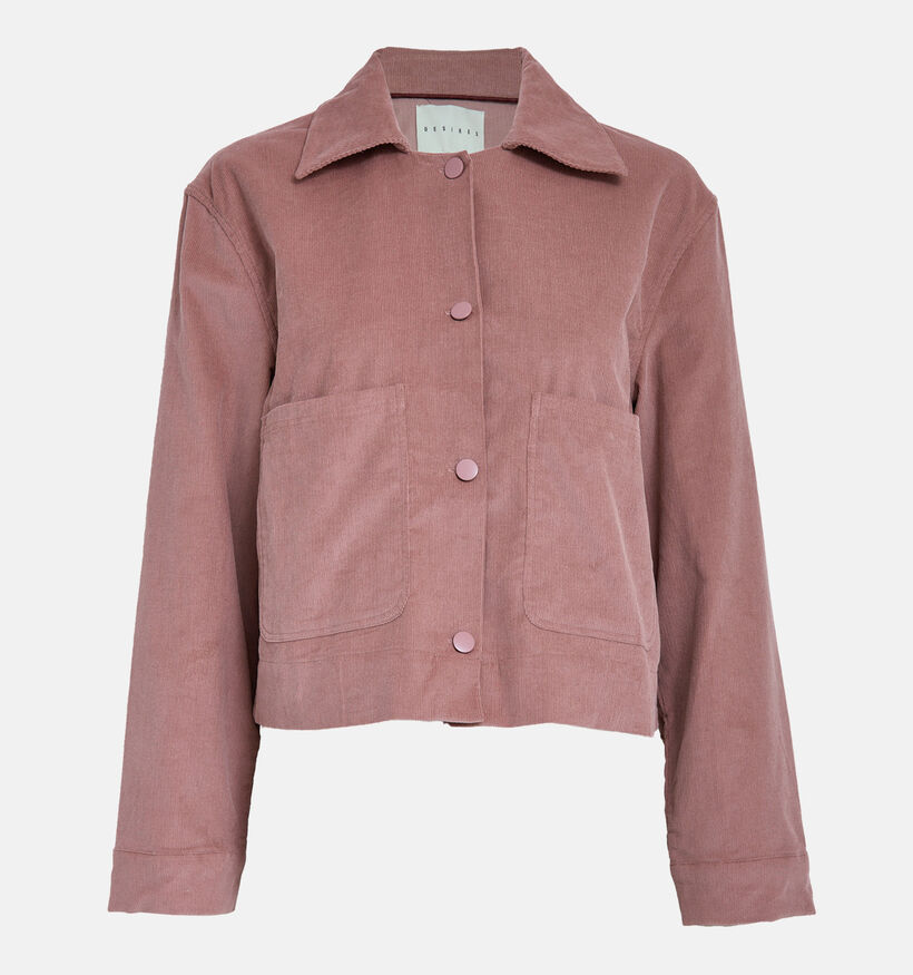 Desires Jolene Corduroy Roze Jas voor dames (364724)
