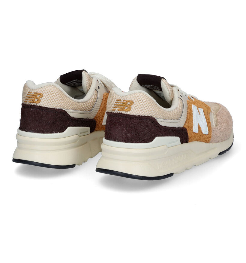 New Balance CM 997 Bruine Sneakers voor heren (319198)