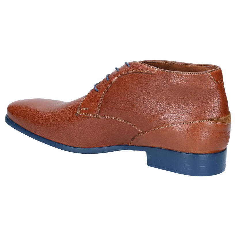 Ambiorix Chaussures habillées en Cognac en cuir (274918)