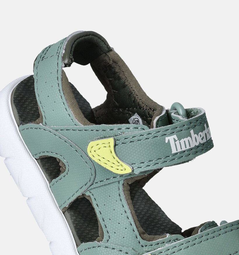 Timberland Perkins Row Backstrap Sandales en Vert pour filles, garçons (352625)