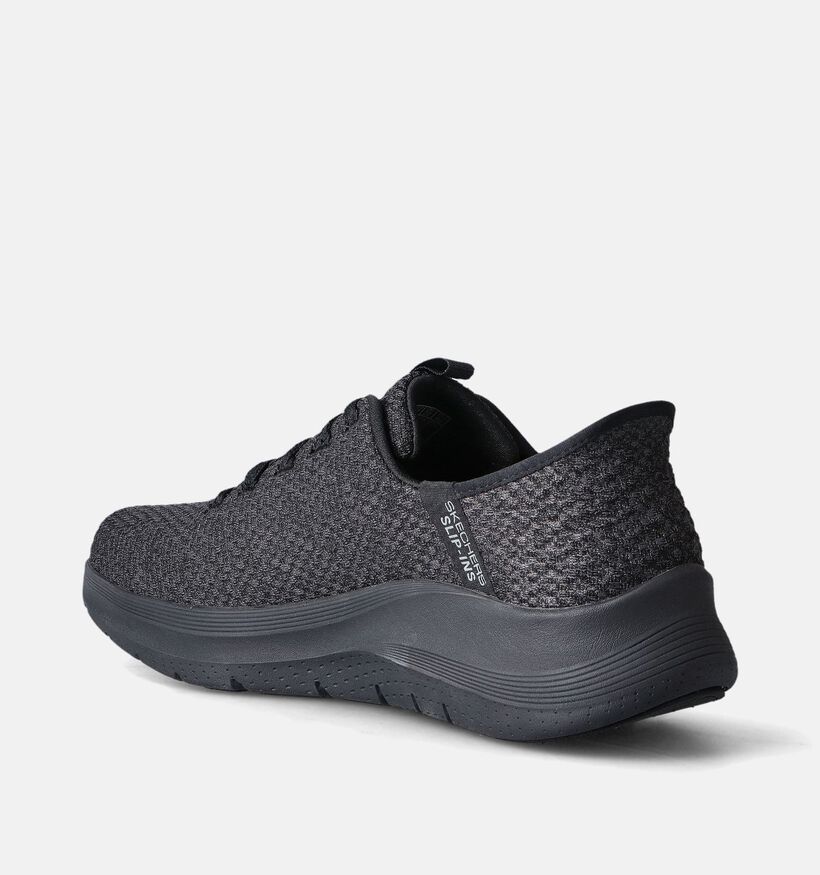 Skechers Arch Fit 2.0 Zwarte Slip-ins voor heren (350314) - geschikt voor steunzolen