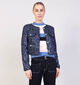 Guess Donkerblauwe Jas Bouclé voor dames (364390)