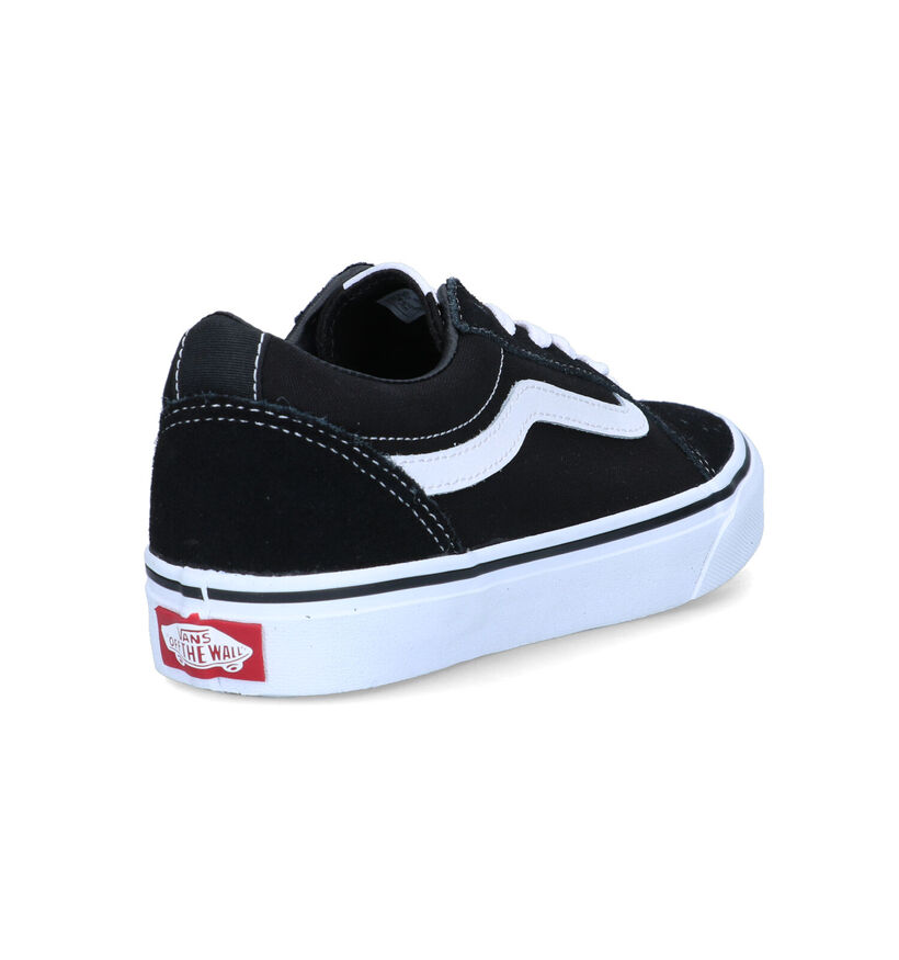 Vans Ward Baskets de skate en Noir pour garçons, filles (321084)