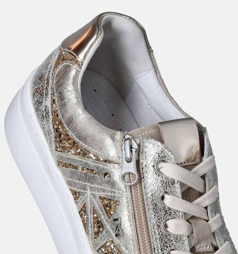 NeroGiardini Gouden Sneakers voor dames (355974) - geschikt voor steunzolen