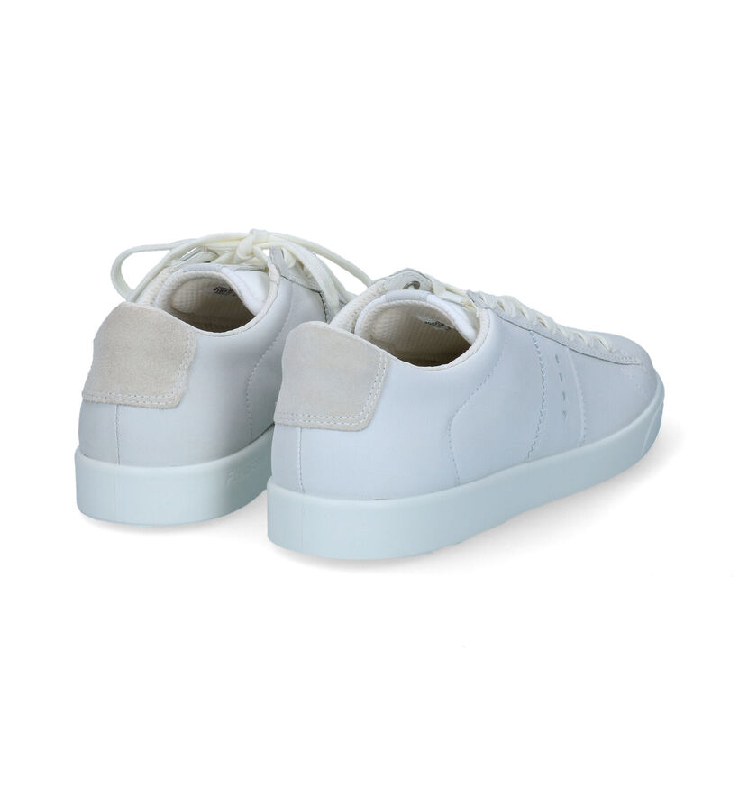 Ecco Street Lite Witte Sneakers in leer (307494)