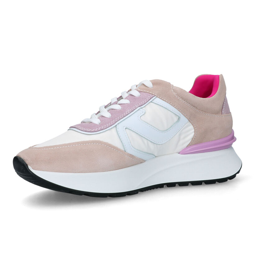 NeroGiardini Baskets casual en Nude pour femmes (321184) - pour semelles orthopédiques