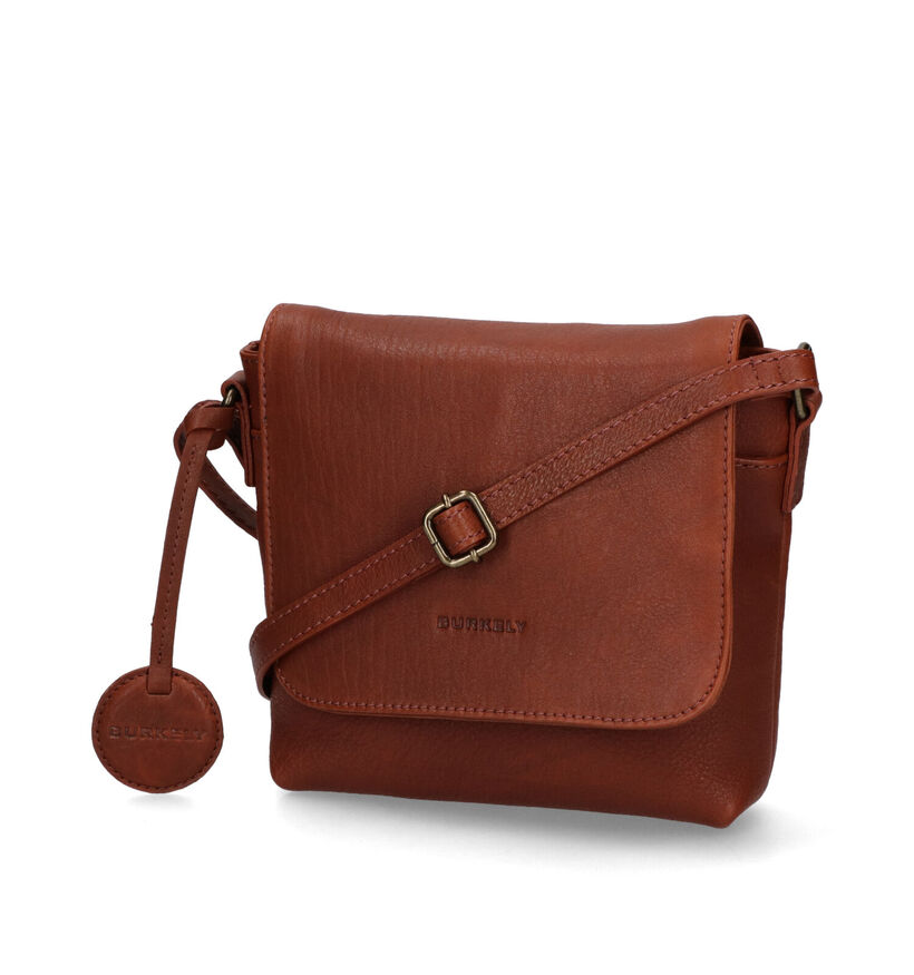 Burkely Ranger Cognac Crossbody Tas in leer (312237)