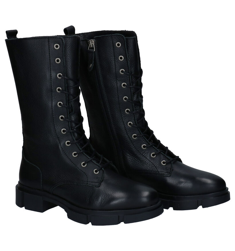 Via Limone Romy Bottines en Noir pour femmes (288545) - pour semelles orthopédiques