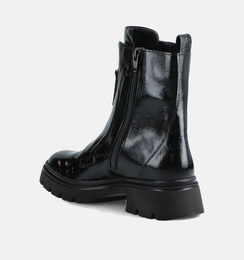Gabor Bottines motardes en Noir pour femmes (363109) - pour semelles orthopédiques