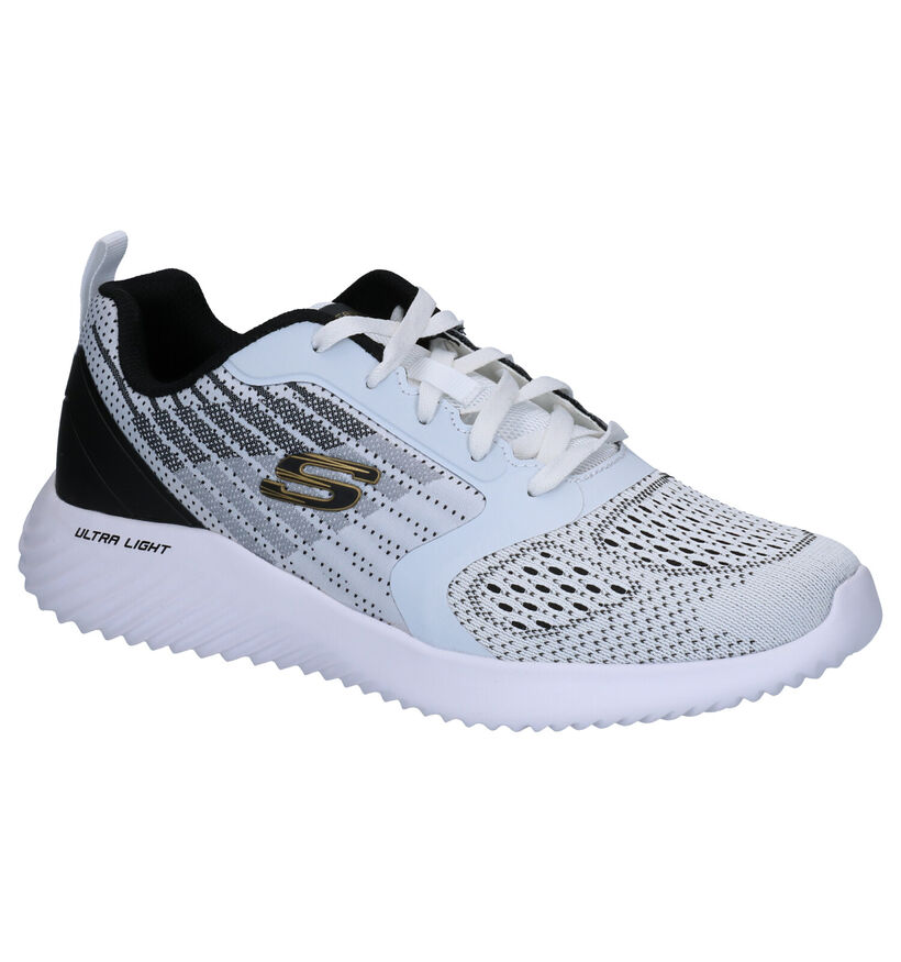 Skechers Bounder Verkona Witte Sneakers (266940)