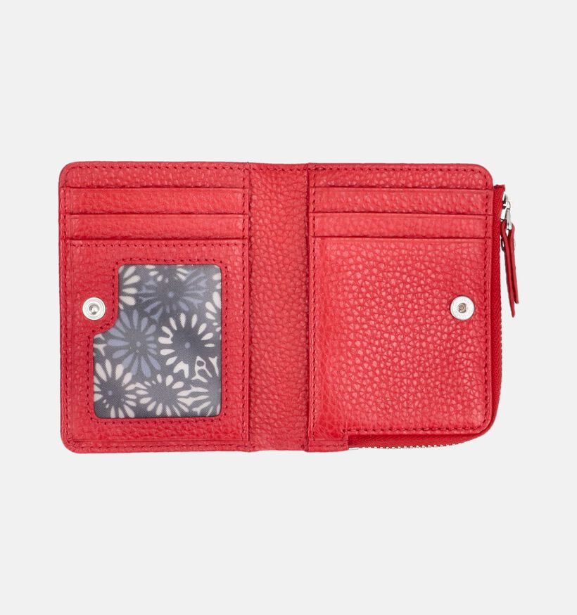 Euro-Leather Rode Portemonnee voor dames (365200)