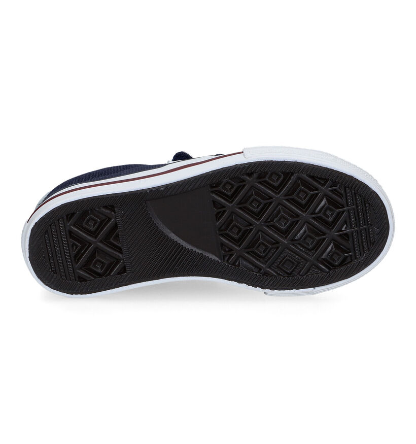 Victoria Blauwe Sneakers in stof (310265)