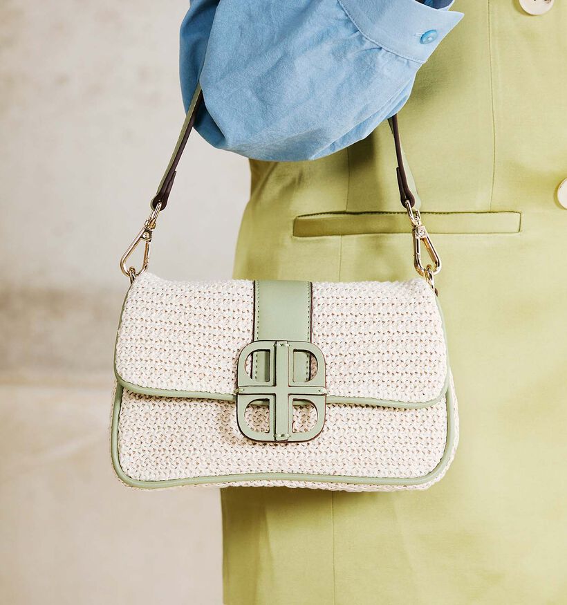 Laurent David Celine Beige Schoudertas voor dames (358022)