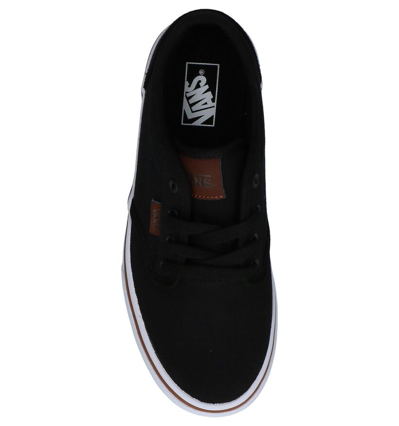 Vans Atwood Baskets de skate en Noir en textile (239844)