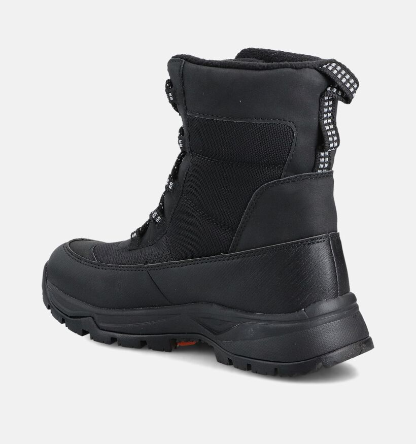ICEPEAK Anaheim Ms Bottes de neige en Noir pour femmes (361868) - pour semelles orthopédiques