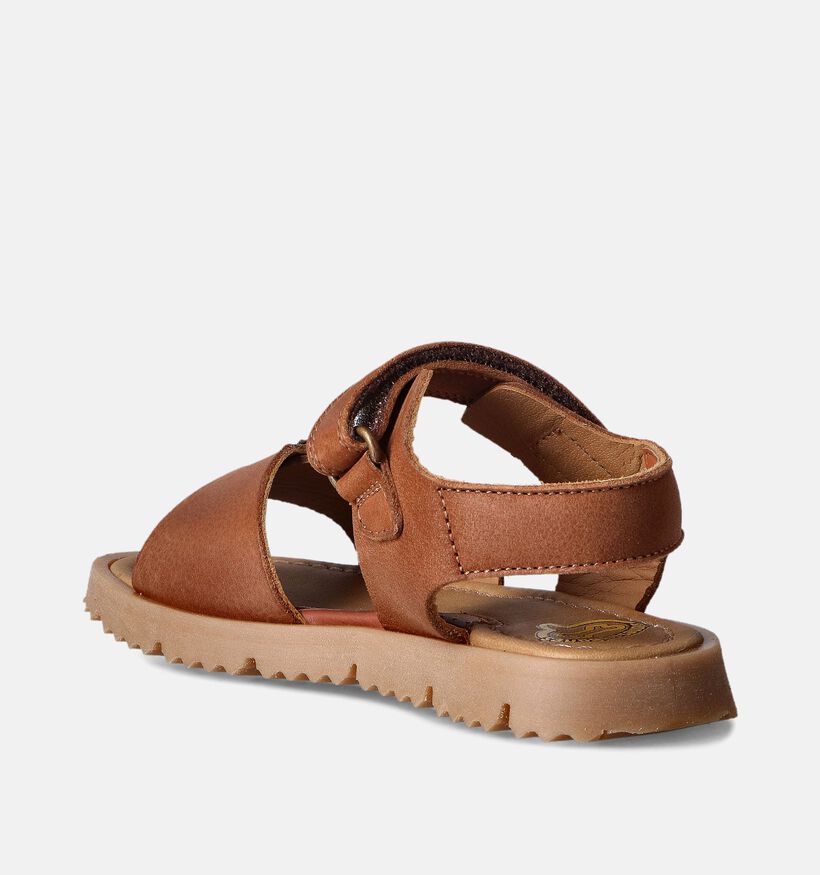 STONES and BONES Lotus Cognac Sandalen voor jongens (358303)