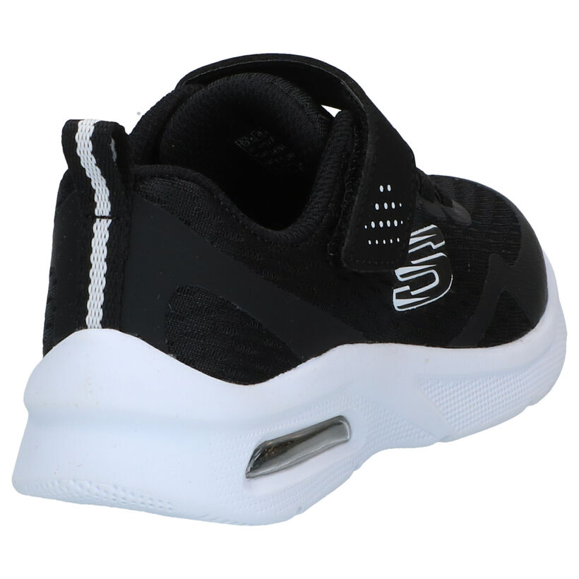 Skechers Microspec Max Trovic Zwarte Sneakers voor jongens, meisjes (335701)
