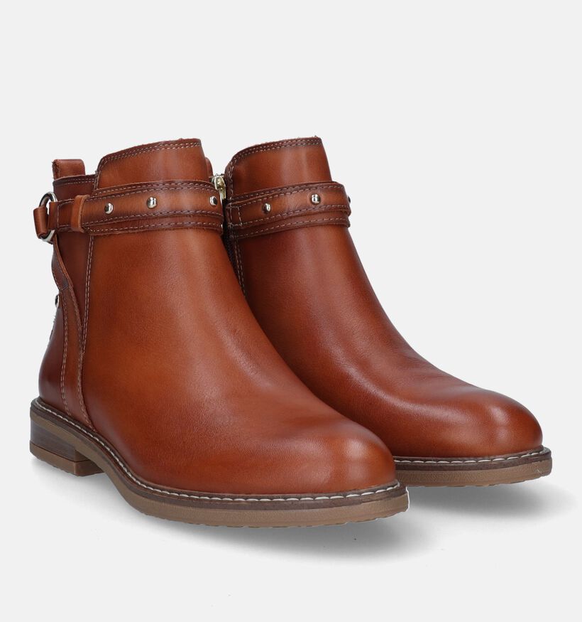 Pikolinos Aldaya Bottines en Cognac pour femmes (329616) - pour semelles orthopédiques