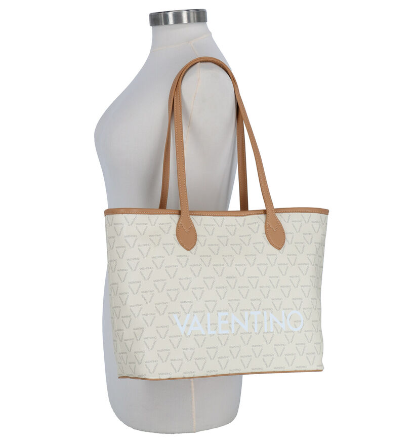 Valentino Handbags Liuto Bruine Shopper Tas in kunstleer (259225)