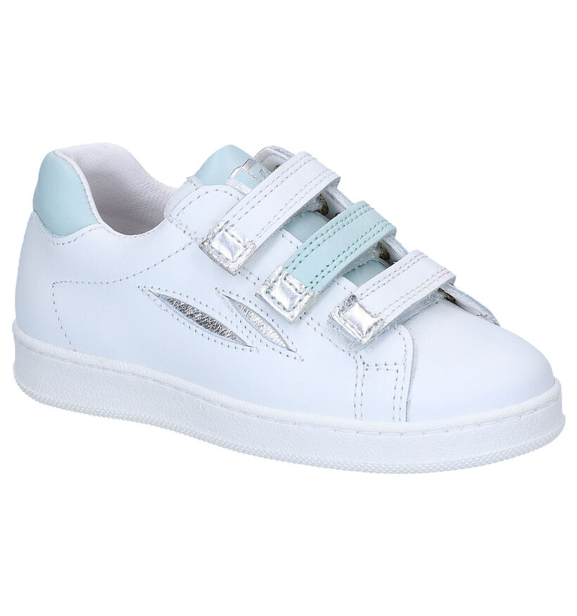 Little David Patou Chaussures à velcro en Blanc pour filles (289893) - pour semelles orthopédiques