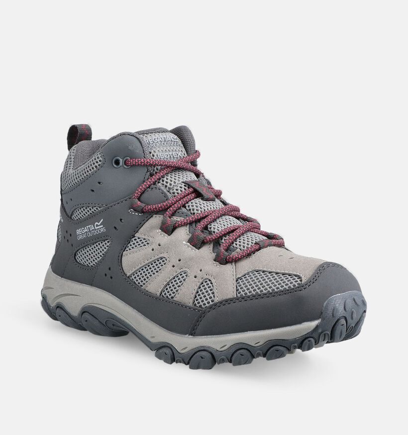 Regatta Womens Edgepoint IV Chaussures de randonn&eacute;e en Gris pour femmes (378570) - pour semelles orthop&eacute;diques