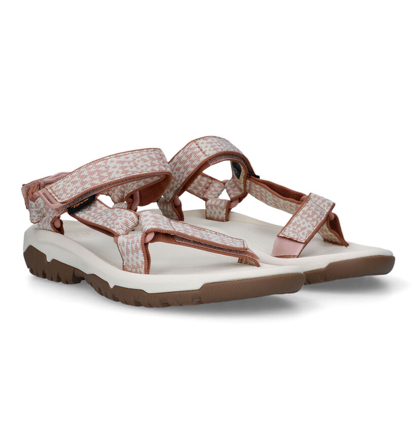 Teva Hurricane Sandales en Beige en textile (326092)