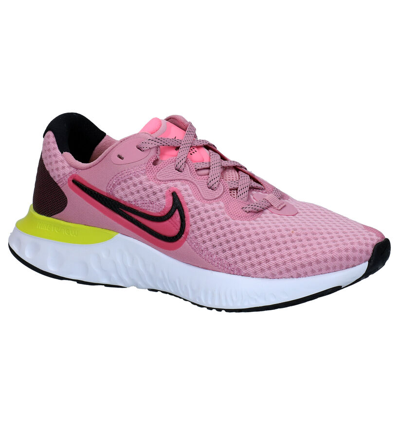 Nike Renew Baskets en Rose en textile (284562)