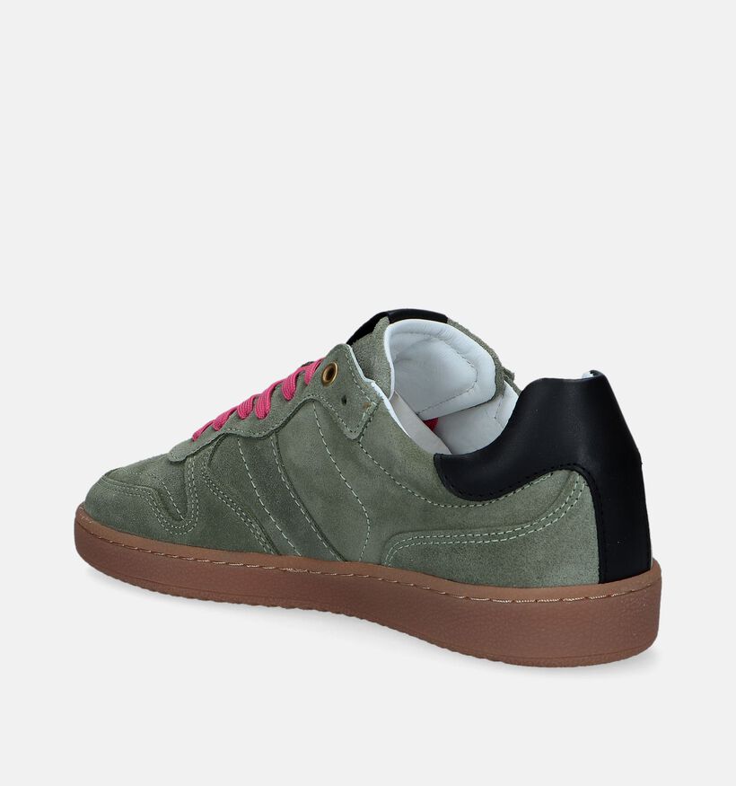 Laurent David Kaki Sneakers voor dames (349397) - geschikt voor steunzolen