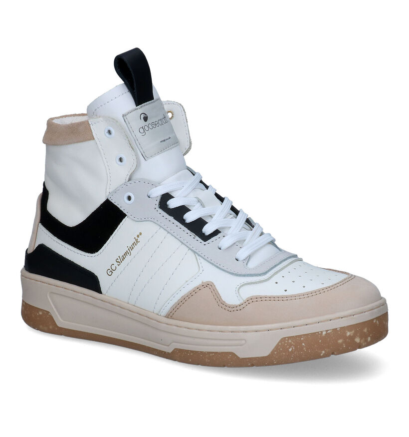 Goosecraft Blake Baskets en Blanc pour hommes (309800) - pour semelles orthopédiques