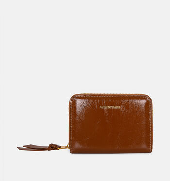 Laurent David Portemonnees Cognac/Bruin/Bordeaux/Groen