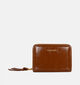 Laurent David Cognac Portemonnee met Rits voor dames (381601)