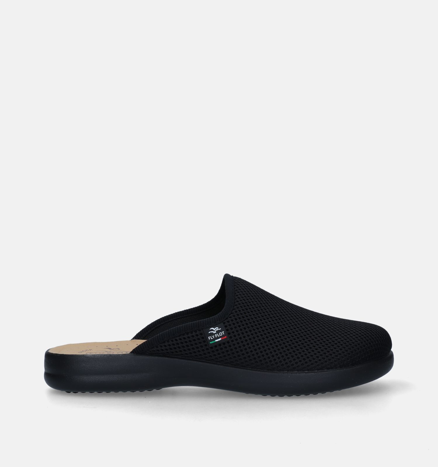 Fly Flot Zwarte Pantoffels Heren Pantoffels Online op TORFS.BE
