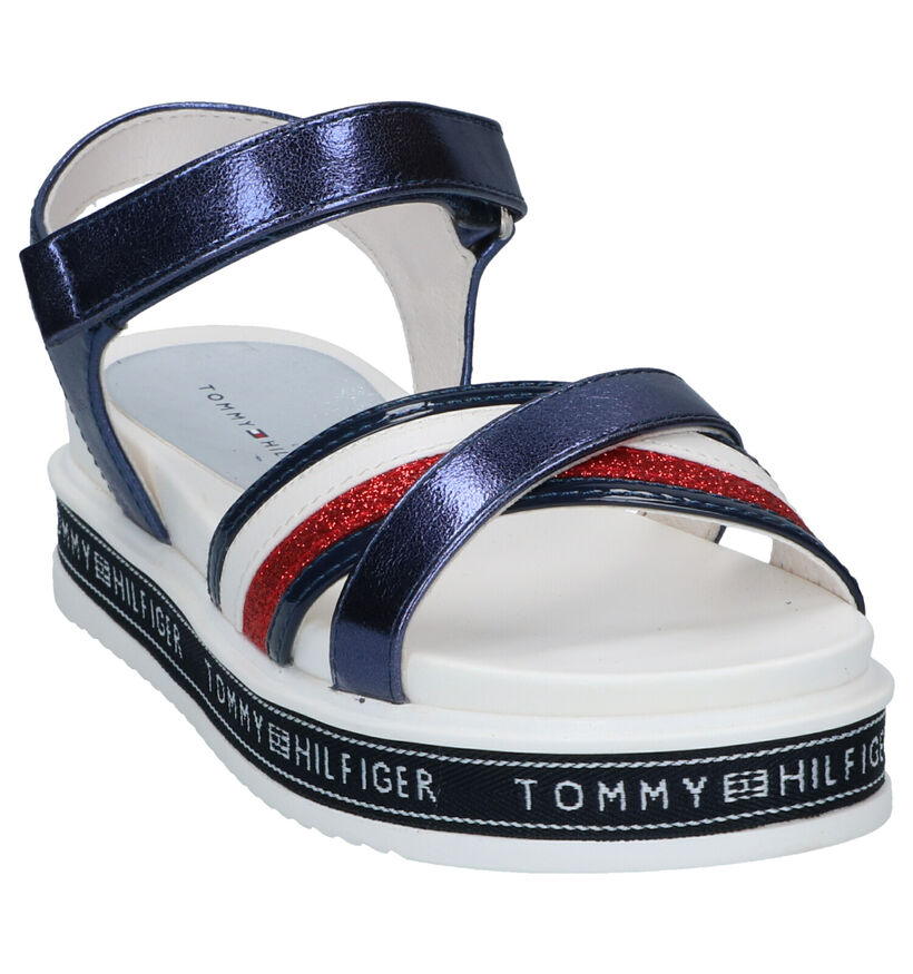 Tommy Hilfiger Blauwe Sandalen in kunstleer (285692)