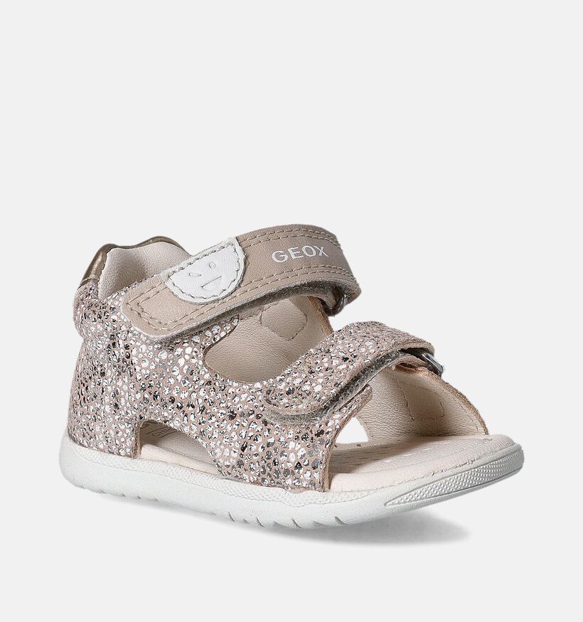 Geox Macchia Sandales pour bébé en Beige pour filles (352944)