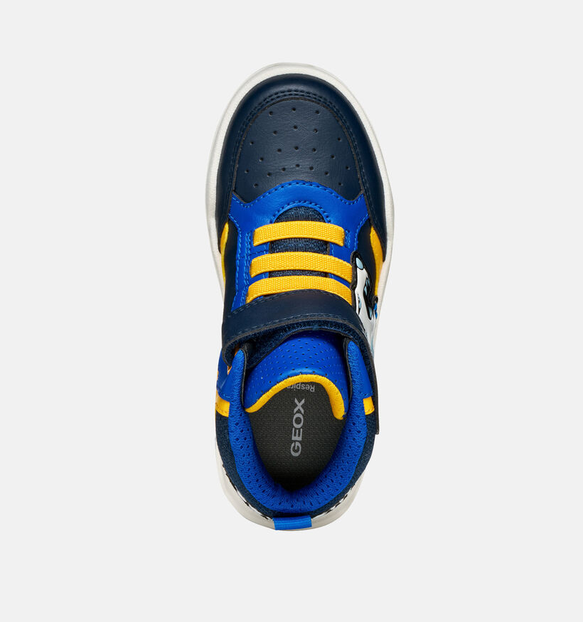 Geox Buzzerlight Blauwe Hoge Schoenen Geox Buzzerlight Blauwe Hoge Schoenen voor jongens (361952) - geschikt voor steunzolen