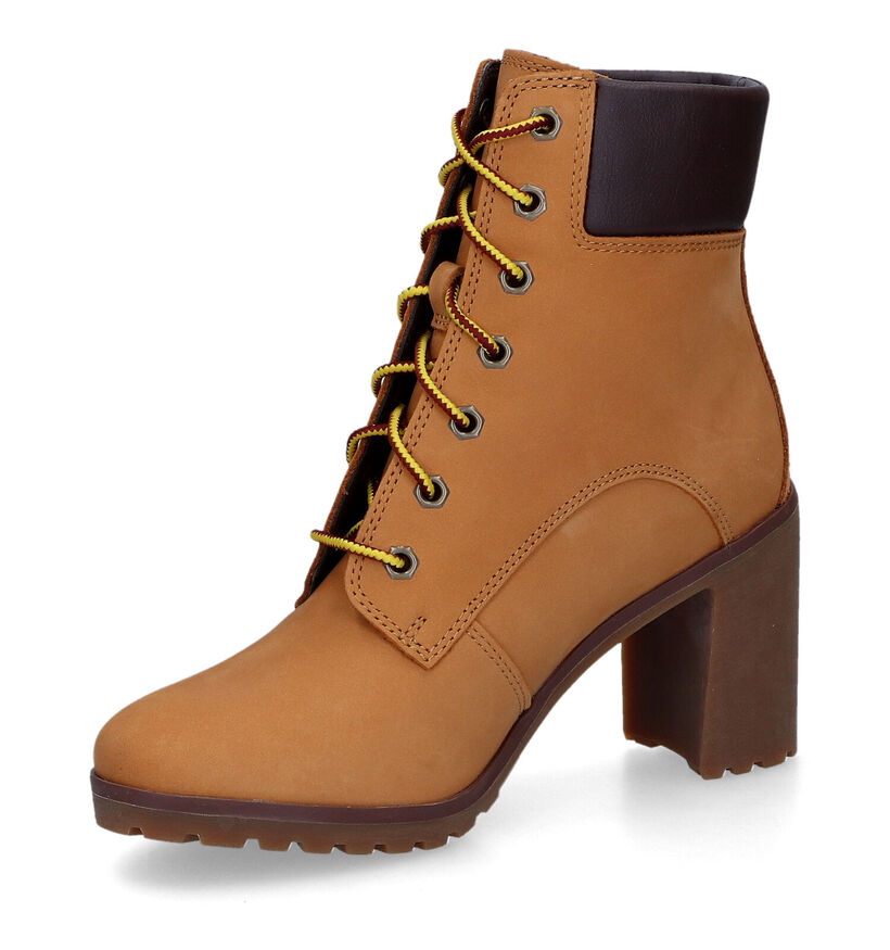 Timberland Allington 6IN Taupe Enkellaarzen voor dames (313454)
