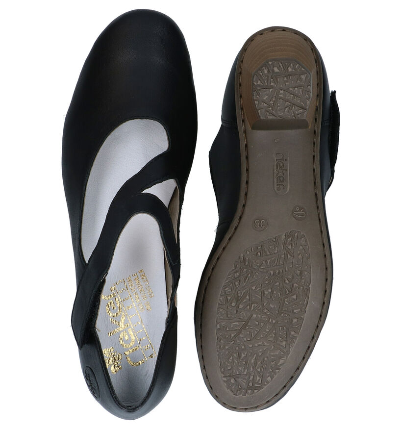 Rieker Blauwe Pumps in leer (271862)