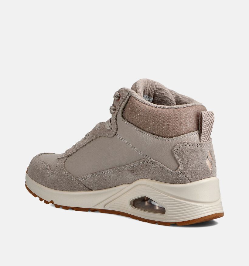 Skechers Taupe Sneakers voor dames (360920) - geschikt voor steunzolen