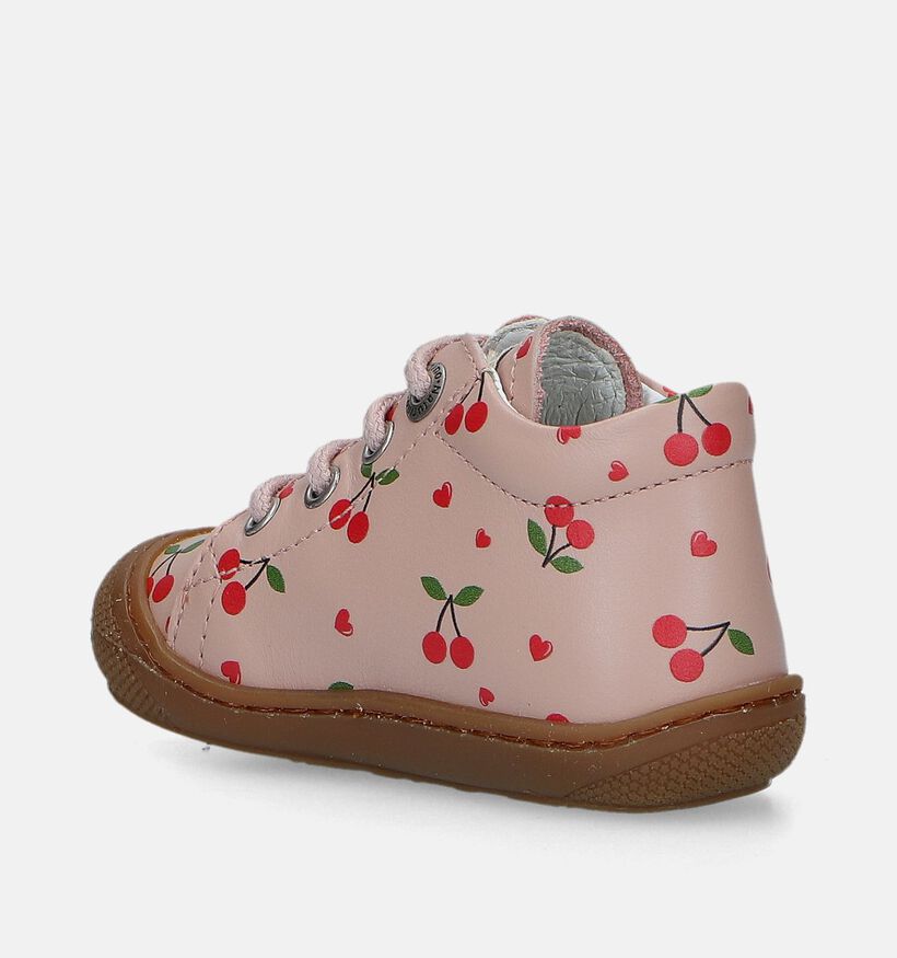 Naturino Cocoon Calf Roze Babyschoenen voor meisjes (339408)