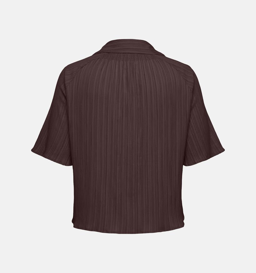 ONLY Carmakoma Munich Bruine Blouse voor dames (375069)