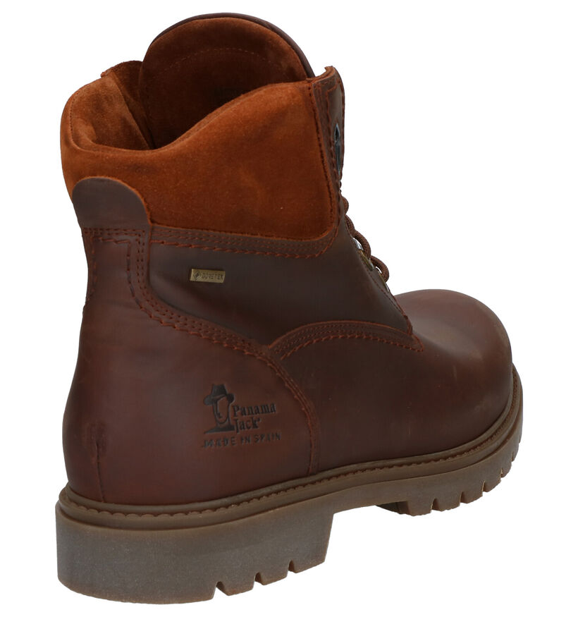 Panama Jack Amur GTX Bottines en Marron en cuir (259277)