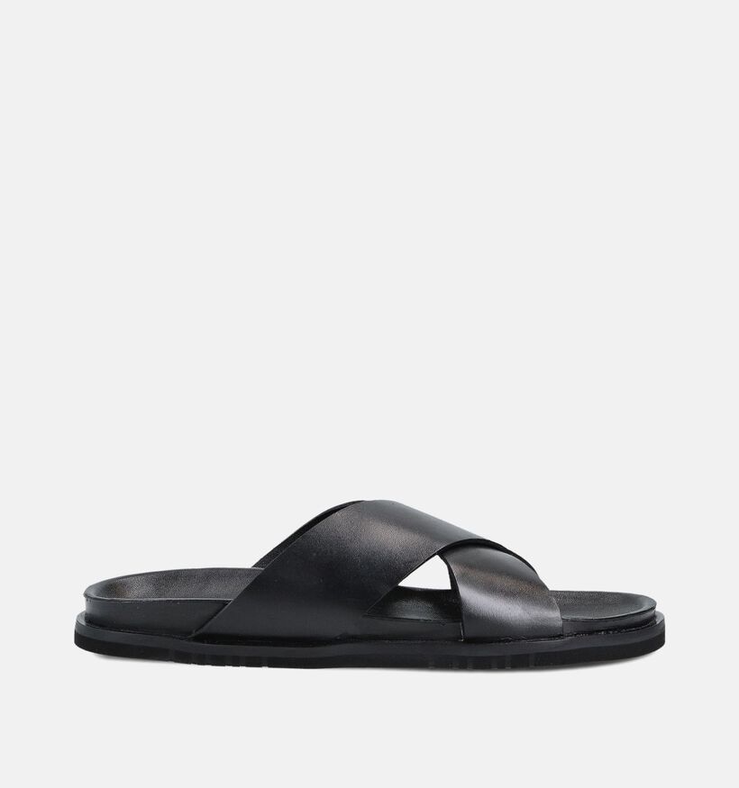 Via Borgo Zwarte Slippers voor heren (366667)