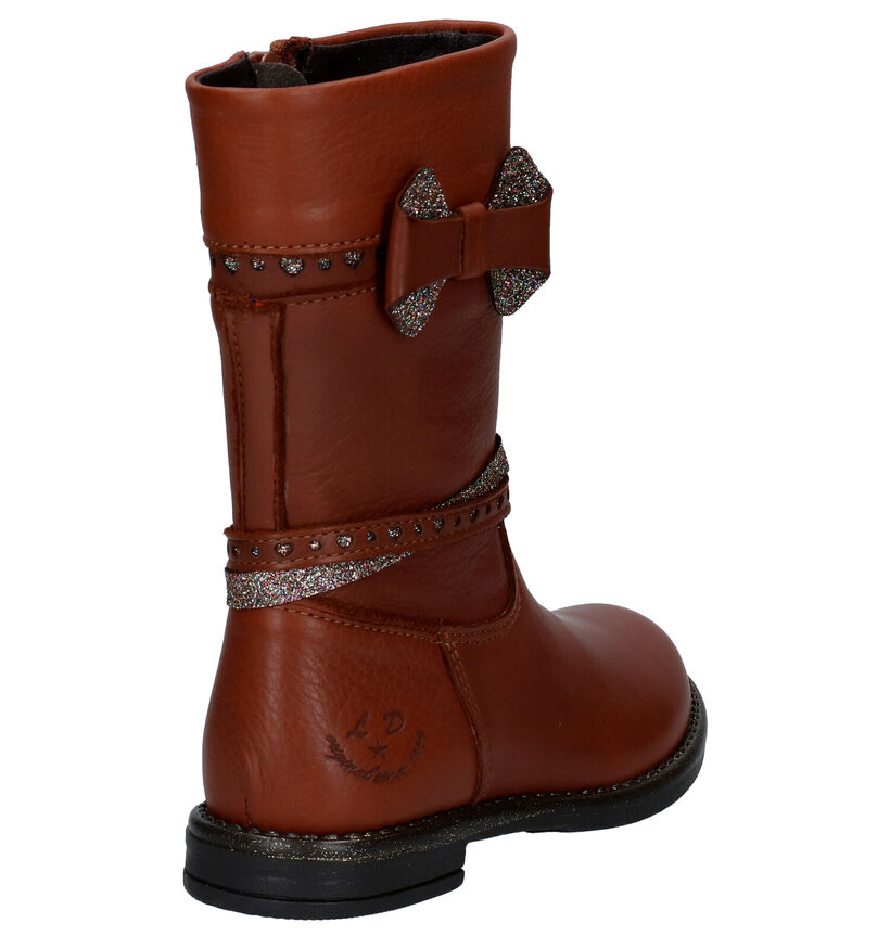 Little David Jenia Cognac Laarzen in leer (298557)