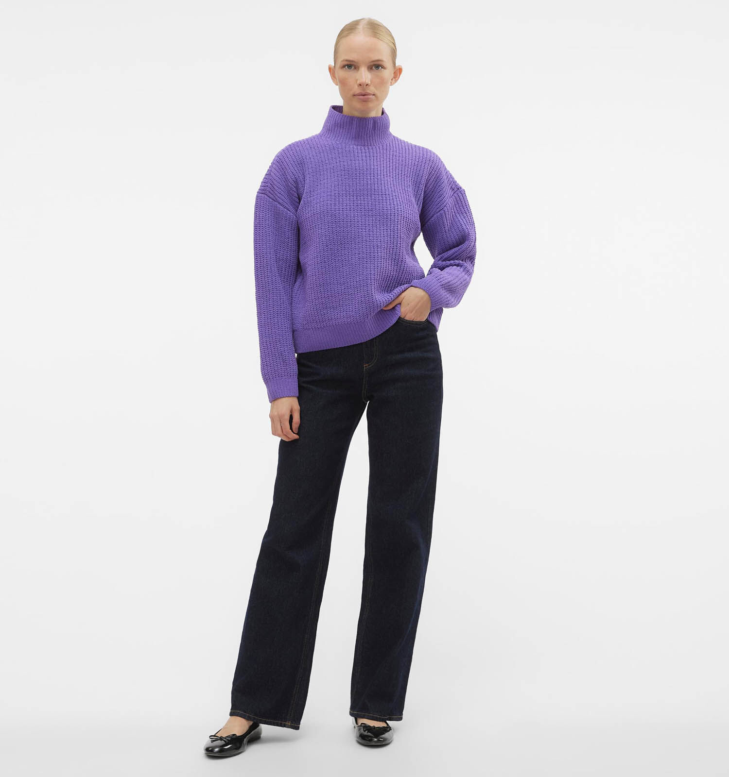 Vero Moda Kaia Paarse Trui Dames Truien Online op TORFS.BE