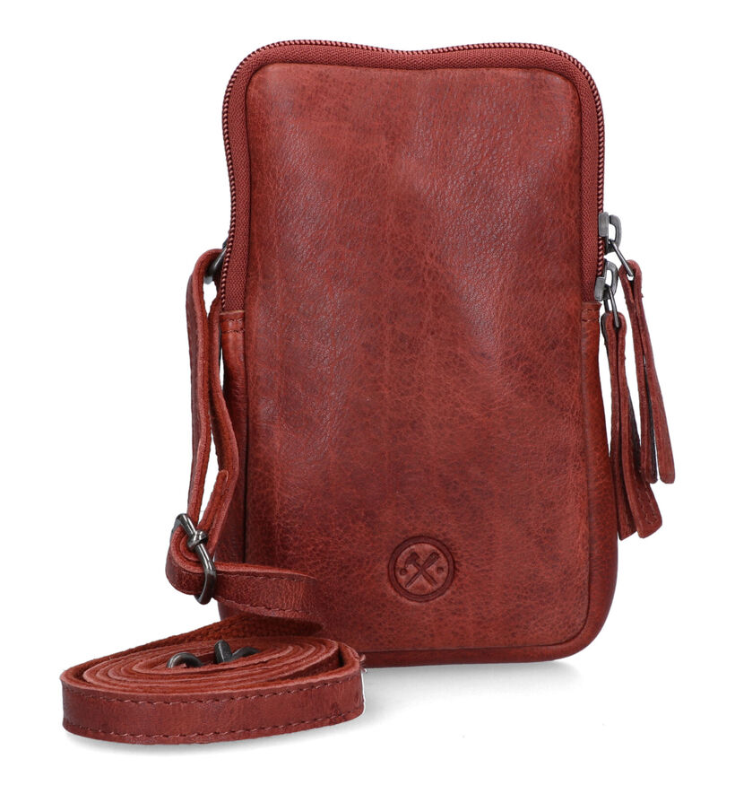 Hide & Stitches Okergeel Telefoontasje voor dames (333149)
