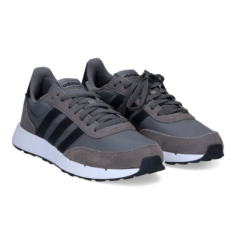 adidas Run 60s 2.0 Baskets en Gris pour hommes (311408) - pour semelles orthopédiques