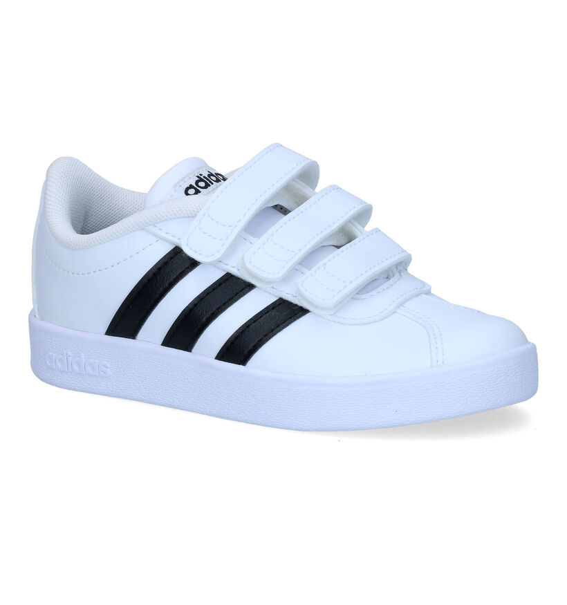 adidas VL Court 2.0 CMF Witte Sneakers in kunststof (317288)